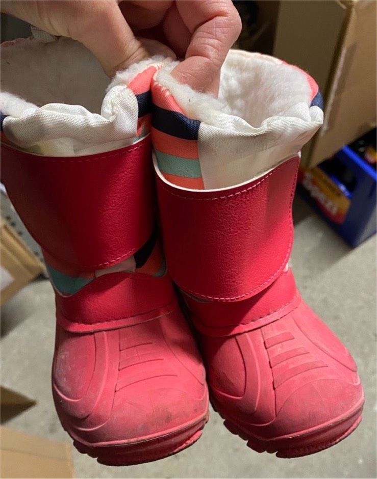 Schneestiefel gefüttert mit Blinkfunktion 24 in Kolbermoor