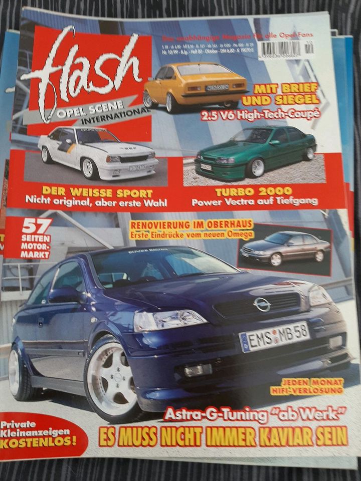 Opel Zeitschriften Flasch in Kevelaer