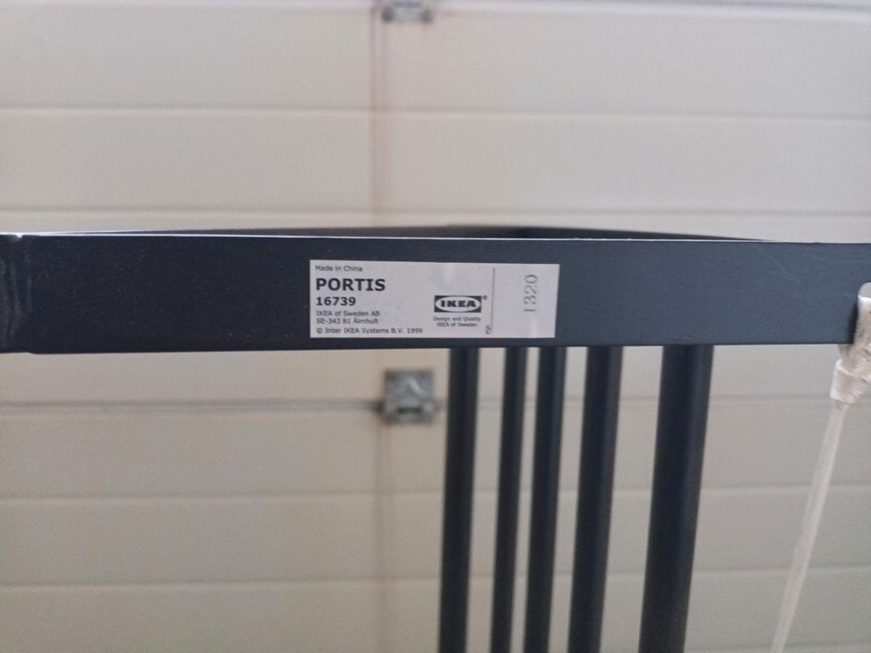 Ikea Portis Garderobe Schwarz Breite 90 cm in Chemnitz