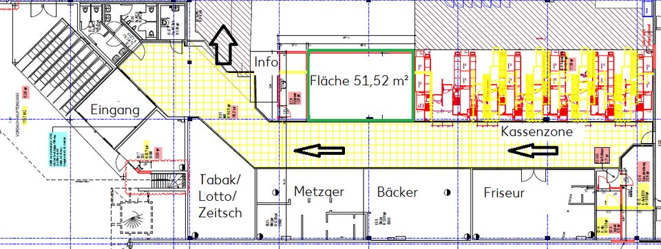 *provisionsfrei* Gewerbefläche zu vermieten im Kaufland Buchen in Buchen (Odenwald)