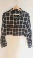 H&M Hemd Bluse S kariert schwarz weiß Düsseldorf - Düsseltal Vorschau