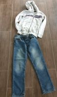 Jeans 140 und Kapuzenjacke 134/140 Hessen - Ehringshausen Vorschau