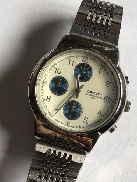 Ascot Chronograph Vintage Uhr Quartz in Mecklenburg-Vorpommern - Neukloster  | eBay Kleinanzeigen ist jetzt Kleinanzeigen