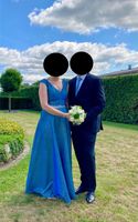 Christian Koehlert Abendkleid Thronkleid XL 42 blau Niedersachsen - Sustrum Vorschau