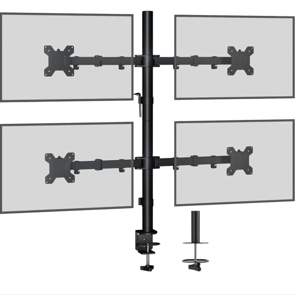 Bontec Monitorhalter Halterung Bildschirm Tischhalter Ständer in Grevenbroich