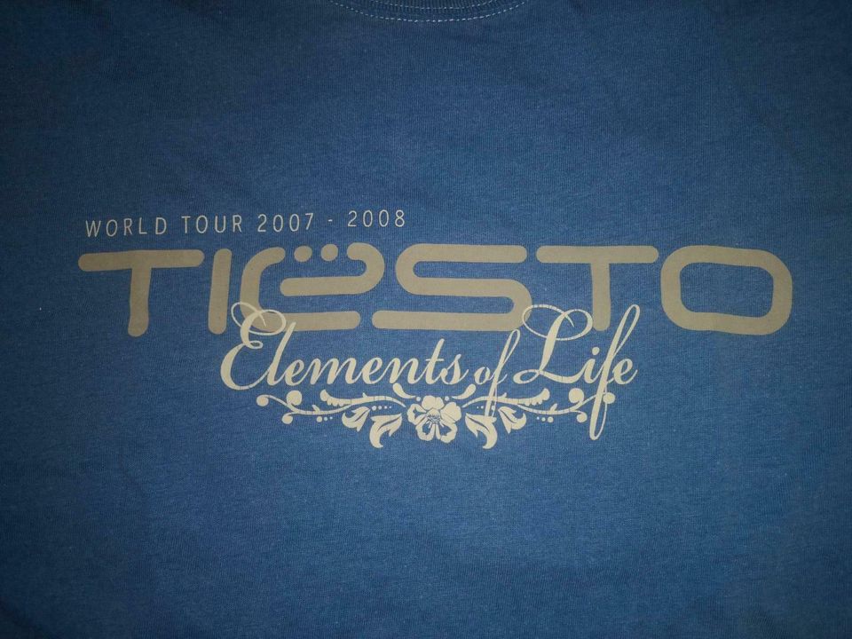 DJ Tiesto Elements Of Life Shirt T-Shirts Gr. XL in Ostseebad Binz