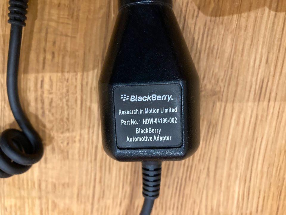 Original Blackberry KFZ-Ladegerät für Micro-USB- 12V in Tettnang