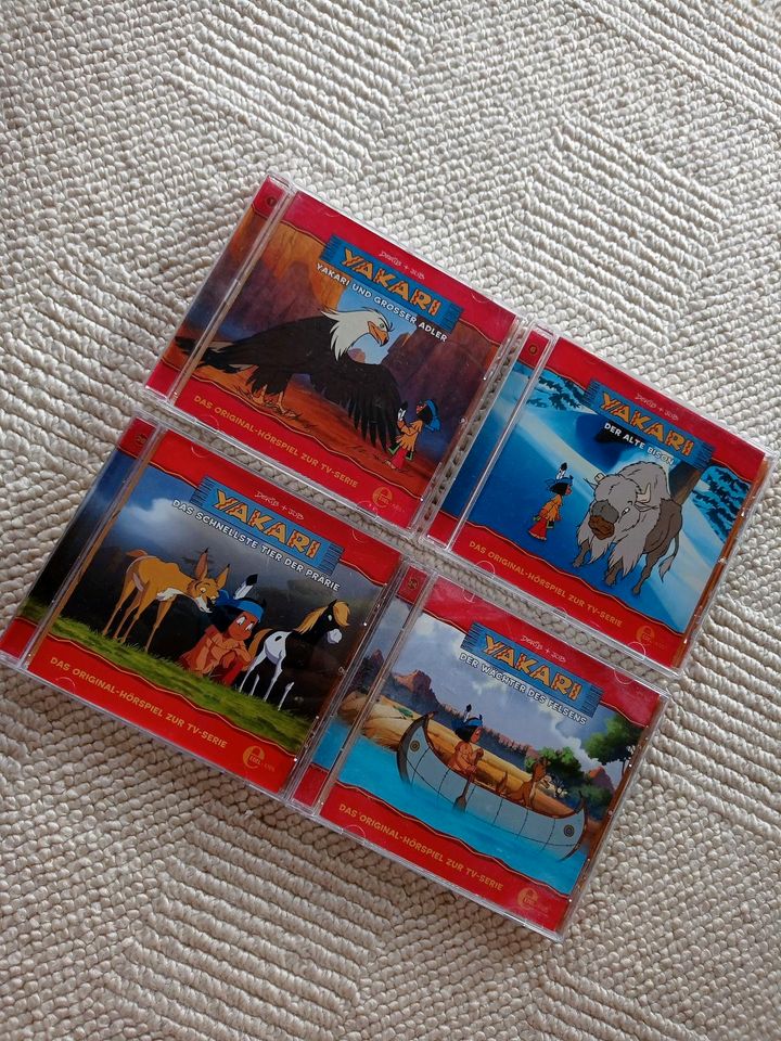 Yakari Nr. 1, 6, 24 und 26 CD in Tostedt