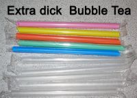 Bubble-Tea Strohhalme 11mm extra dick Bubbletea EINZELN verpackt Rheinland-Pfalz - Sankt Julian Vorschau