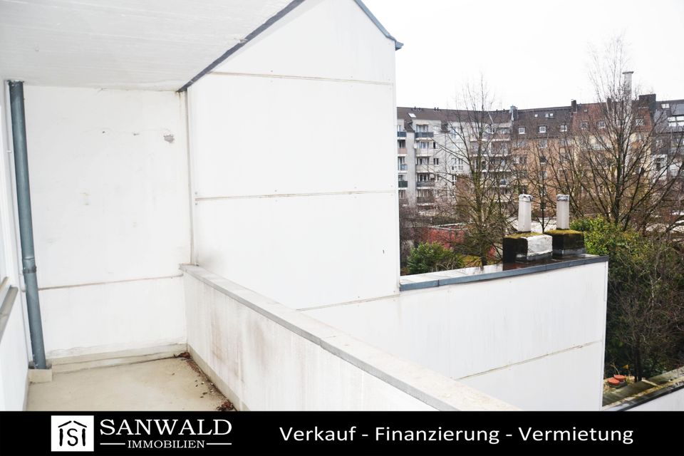 Moderne 2,5 Zimmer Wohnung mit Balkon in Derendorf in Düsseldorf