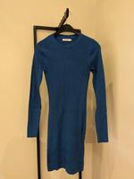 Reserved Damen Mini Kleid gerippt Slim Langarm blau Gr. M Thüringen - Jena Vorschau