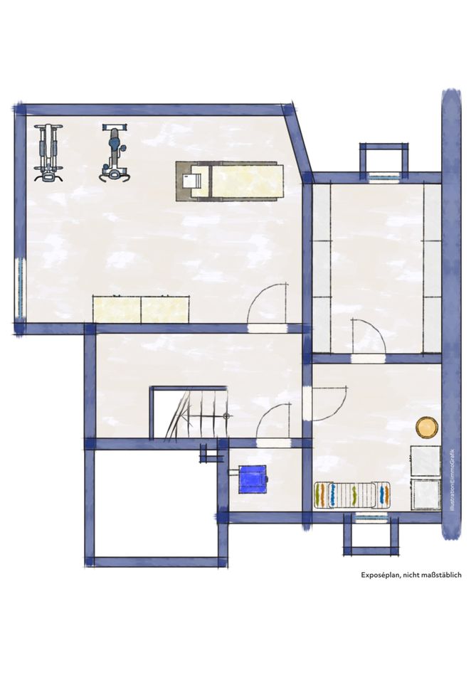 Familienfreundliches Reiheneckhaus in Schlebusch in Leverkusen