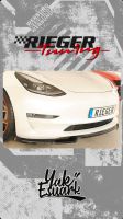 Rieger Tuning - Tesla Model 3 Frontschwert Spoiler YAK Brandenburg - Ludwigsfelde Vorschau
