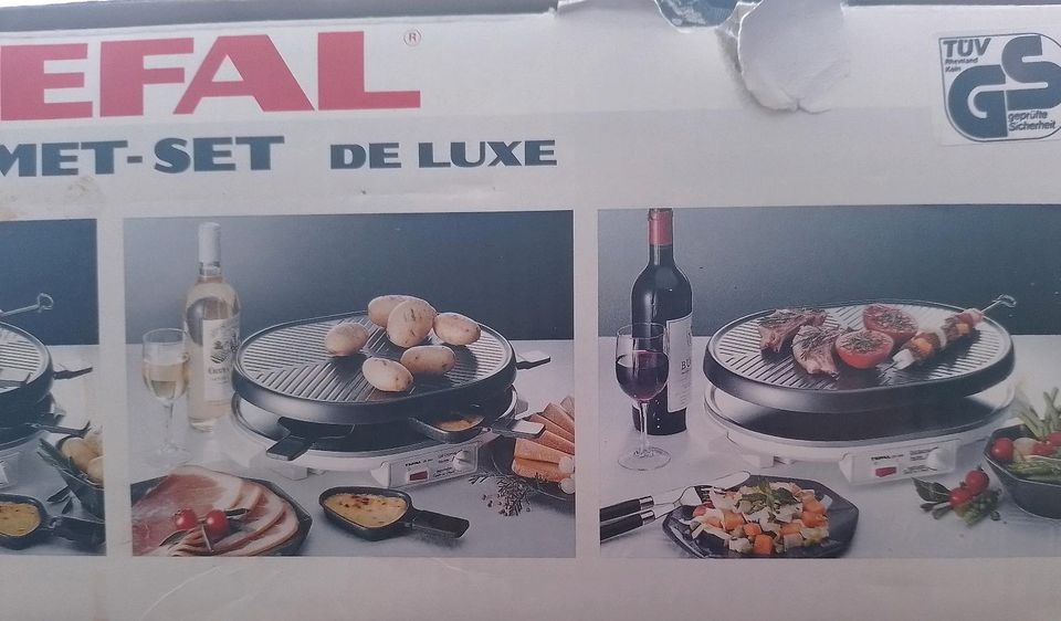 Tefal Gourmet-Set de Luxe, Raclette, Grill, Warmhalteplatte in Greifswald