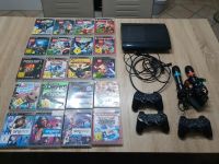 Playstation 3 mit 20 Spielen und SingStar Mikrofone Nordrhein-Westfalen - Sassenberg Vorschau