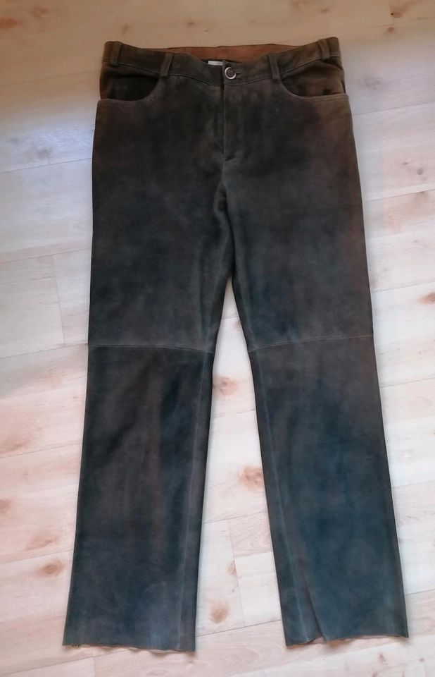 Lederhose Herren Wildleder Hirsch Gr. 56 in Vöhringen