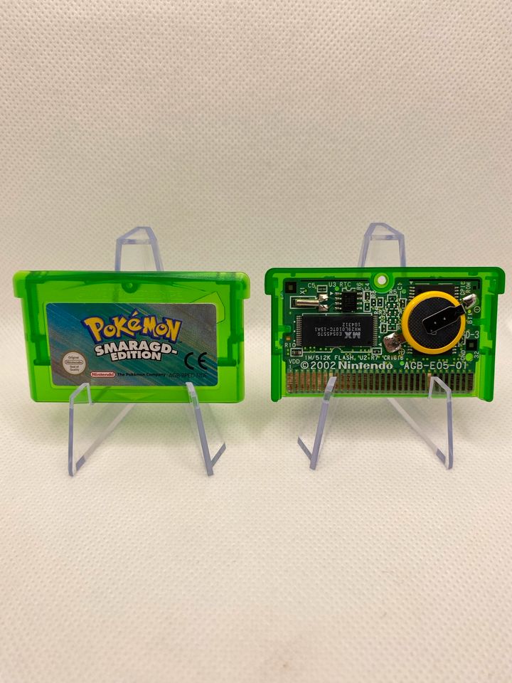 Pokémon Smaragd Edition Gameboy Pokemon Smaragd⚡️neue Batterie in Midlum