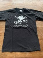 Shirt Schwarz Aufdruck "Hamburg" Größe 152 Baden-Württemberg - Hattenhofen Vorschau