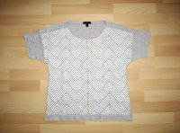 J.Crew besticktes Shirt M 36 38 Oberteil T-Shirt silber Bluse Dresden - Schönfeld-Weißig Vorschau