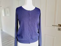 MEXX Cardigan Strickjacke mit transparenten Ärmeln dunkellila Dortmund - Brackel Vorschau