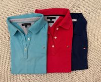 3 Damen Polo Shirts von Tommy Hilfinger, Türkis, pink, navy, S Bayern - Gablingen Vorschau