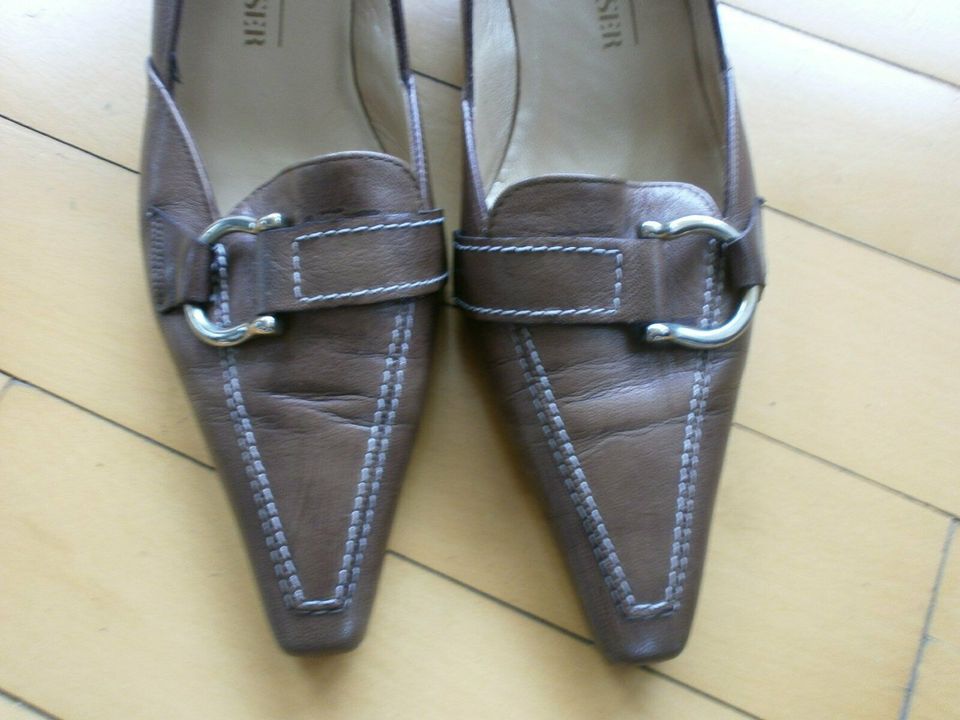 Designer Peter Kaiser Damen Schuhe Pumps braun Größe 39 UK 6 in Dortmund