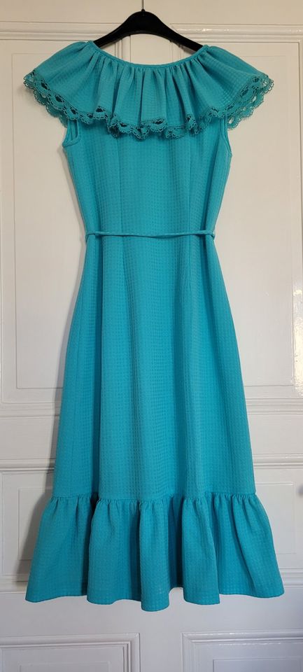 Vintage Kleid 38 aus 70er Jahre Sommerkleid DDR Abikleid Top Zust in Berlin