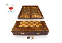 Neu 50cm Holz Backgammon,Schachspiel,zzgl.Holz Steine&Figuren. Hamburg-Nord - Hamburg Uhlenhorst Vorschau