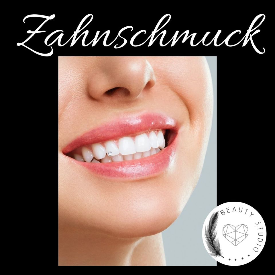 Zahnschmuck Tooth Gems Swarovski Schmetterling Kristall Steinchen in Burgwedel