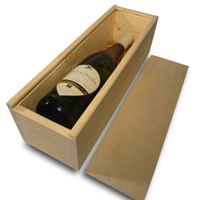 80x Weinkiste: Holz Weinkiste mit Korkgranulat | Weinbox Geschenk Rheinland-Pfalz - Trier Vorschau