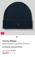 NEU Tommy Hilfiger Mütze blau (unbenutzt) Hessen - Marburg Vorschau