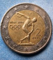 2 Euro Münze Athens 2004 Brandenburg - Rathenow Vorschau