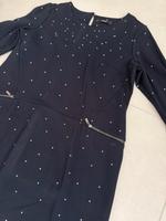 Bonita M 38 Kleid dunkelblau Sterne elegant Reißverschluss Baden-Württemberg - Calw Vorschau