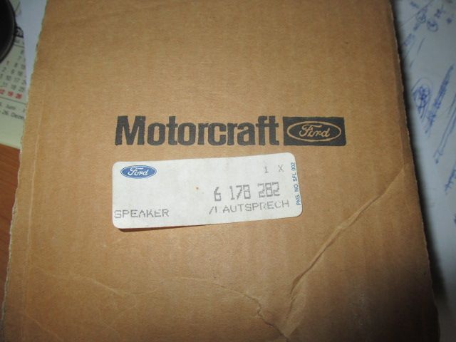 Ford Motorcraft Lautsprecher Et-Nr 6 178 282 , neu NOS TOP in Alsdorf