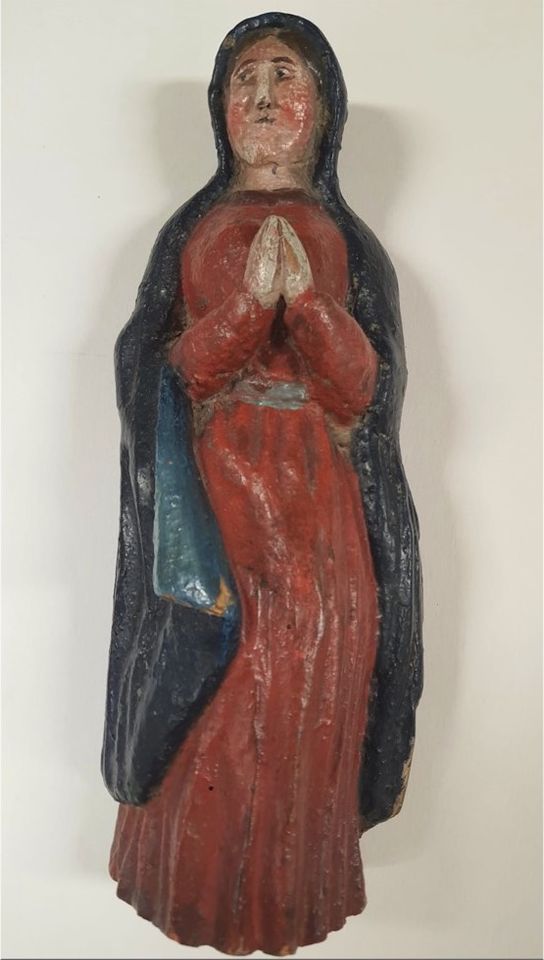 Heiligenfigur Holzfigur Madonna Heilige Maria Sakral in München