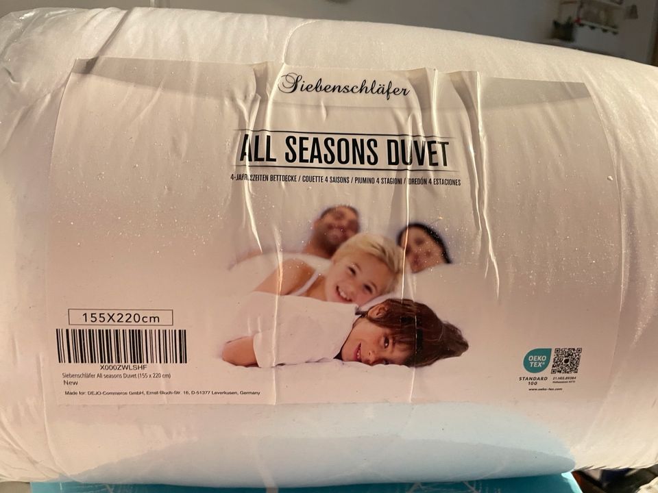 Siebenschläfer All Seasons  Duvet 155/220 cm in Hochstadt