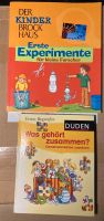 2 Kinderbücher: Erste Experimente & Was gehört zusammen? Nordrhein-Westfalen - Arnsberg Vorschau