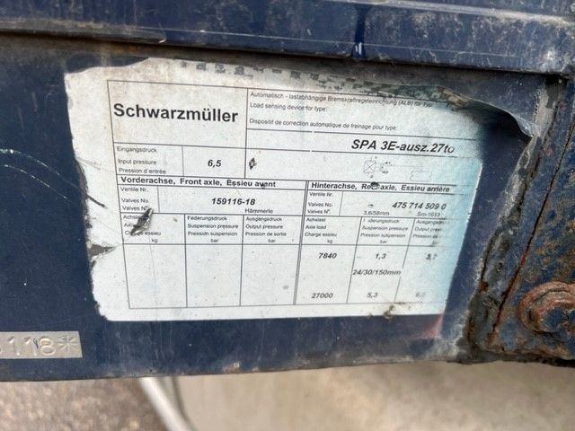 Schwarzmüller SPA 3/E Ausziehbar Lenk.-+Liftachse in Dinkelscherben