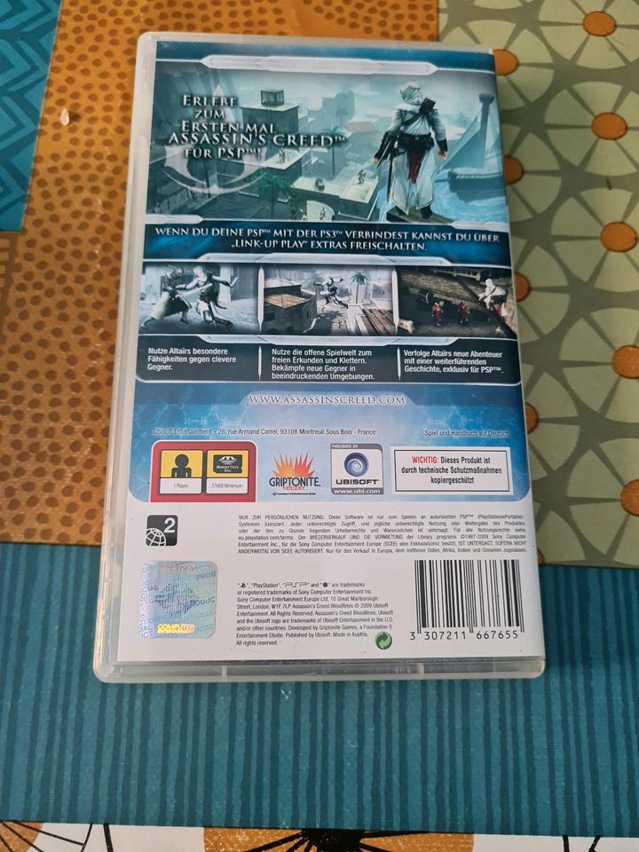 PSP Spiel - Assassins Creed  Bloodlines in Konz