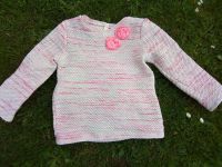 Hübscher Pulli wie gestrickt weiß Rose mit Blümchen Nordrhein-Westfalen - Stolberg (Rhld) Vorschau