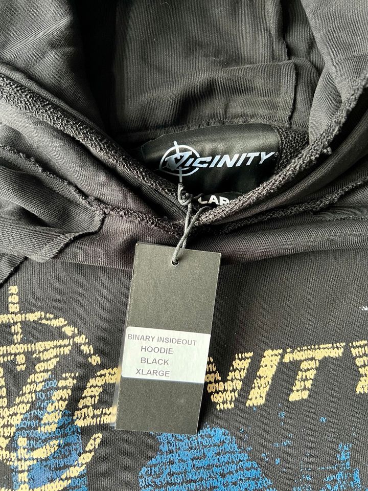 ***TOP*** Vicinity Hoodie Binary Insideout Black XL in Chemnitz