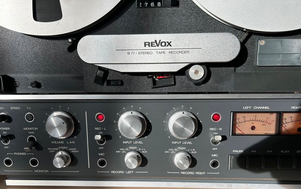 Revox B77 4 Spur Tonbandgerät / überholt in Paderborn