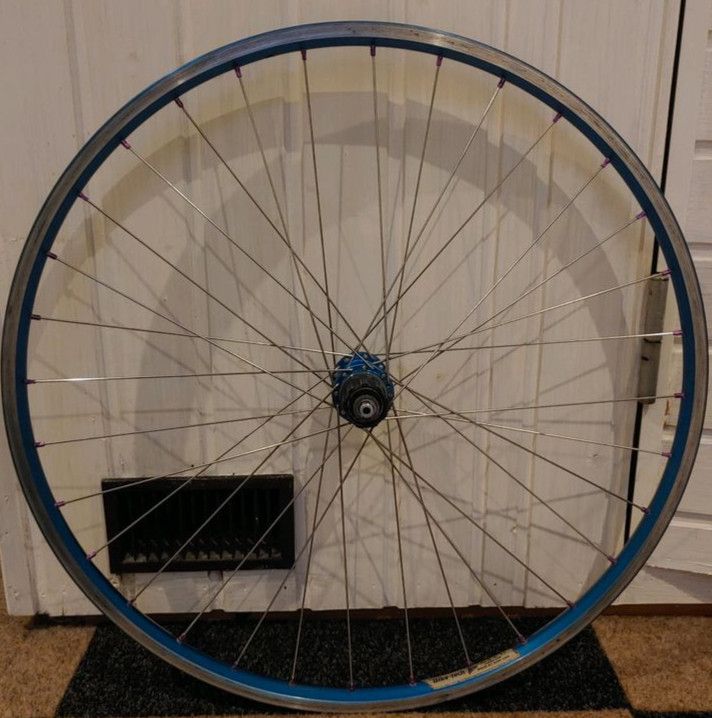 26" LRS Hope mit Bike tech Race C18 blau retro in Langballig