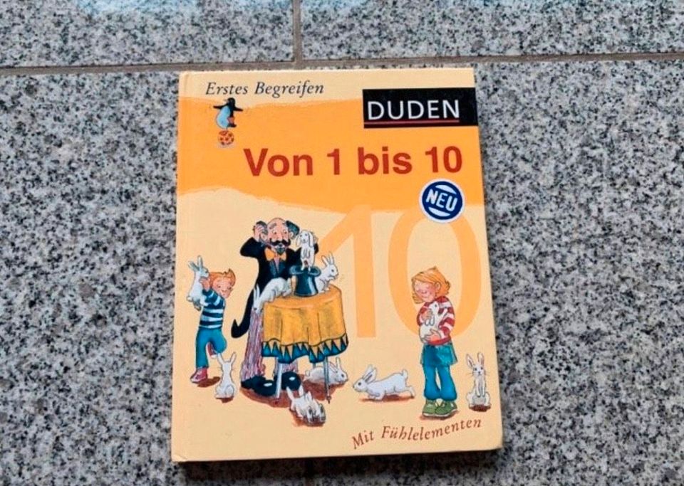 Duden Buch Zahlen von 2 bis 10 Fühlelemente erstes Begreifen TOP in Olfen