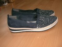 Marco Tozzi Espadrilles Slipper Gr. 40 mit Glitzer Strass Bayern - Raisting Vorschau