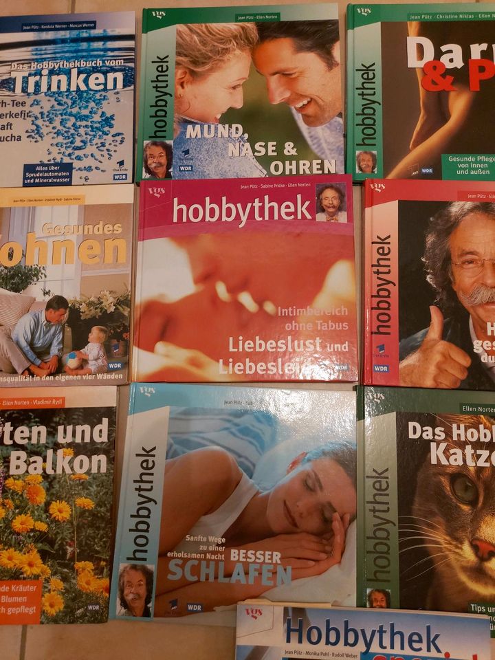 Großes Set "hobbythek" Bücher von Jean Pütz (Konvolut/ Rarität) in Oberschneiding