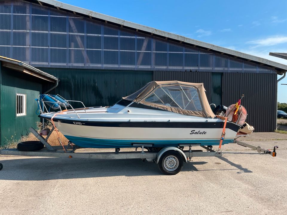 Sportboot Mambro Marine Spezial 185 mit 50PS Suzuki Motor in Cloppenburg