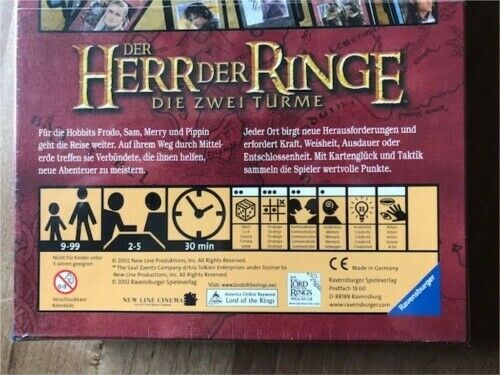 Herr der Ringe Kartenspiel "Die zwei Türme" OVP in Mommenheim