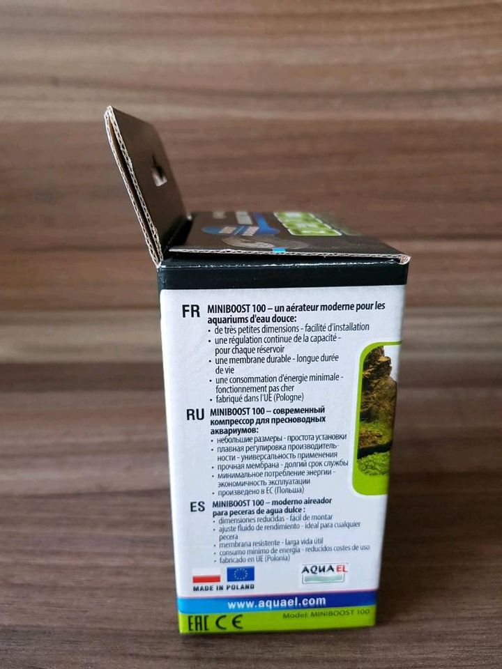 Aquael Miniboost 100 - Membranpumpe für Aquarium OVP NEU in Bayern -  Mainaschaff