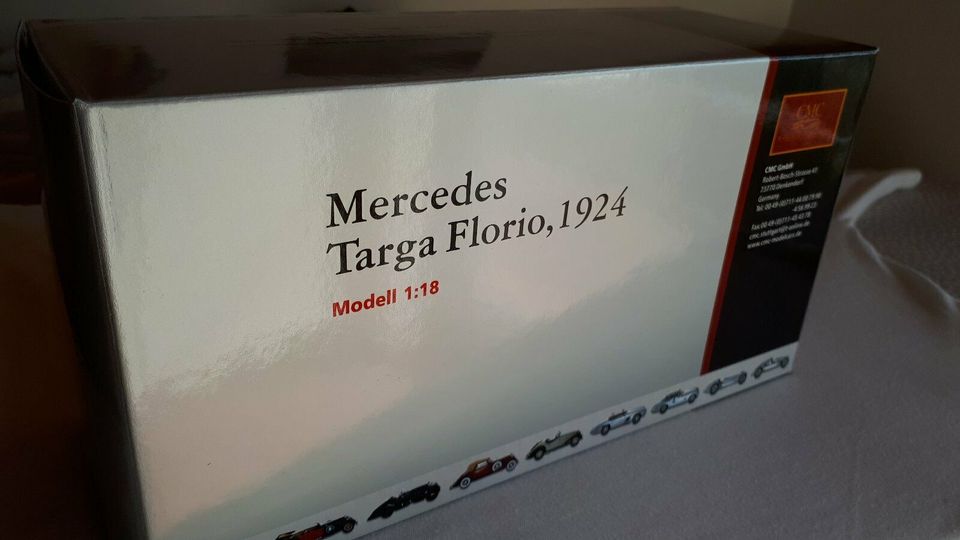 CMC 1/18 Mercedes Targa Florio 1924 M-048 #10 in Altusried